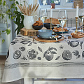 Скатерть 147х220 см, 100% хлопок, репс, 210 г/м2, Этель, Здоровая жизнь, 4645878