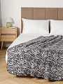 Плед 1.5-сп, 130х170 см, флис, 100%пэ, Silvano, принт зебра