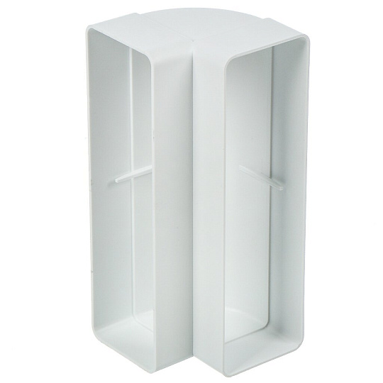 Колено плоское пластик, 90 °, Event, 60204 КВП