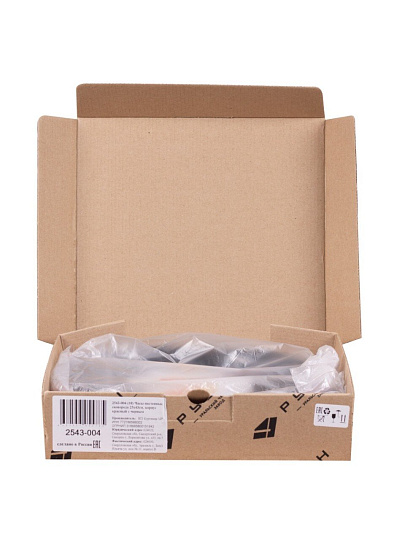 Часы настенные, кварцевые, 25х43 см, сковорода, корпус красный с черным, круглые, Рубин, Классика, 2543-004