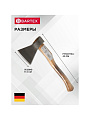 Топор Bartex, РФ, А0, 2К-024, рукоятка дерево, 0.8 кг - фото 5