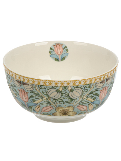 Салатник фарфор, круглый, 14х6 см, Flowers, Fioretta, TDB583