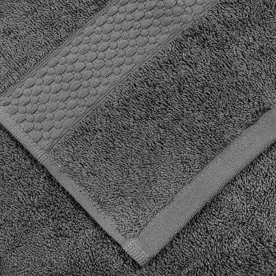 Полотенце банное 70х140 см, 100% хлопок, 500 г/м2, Dante Antrasit, TAC, темно-серое, 1718, Турция