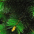 Елка новогодняя напольная, 120 см, Крымская, сосна, хвоя леска, с инеем, 1112 - фото 2