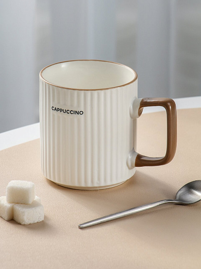 Кружка керамика 400 мл, Кофемания, в асс Dsniks, R23140/5015-1