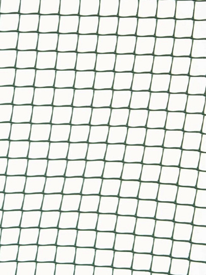 Сетка садовая пластмасса, ячейка 15 х 15 мм, квадратная, 100х2000 см, зеленая, Профи