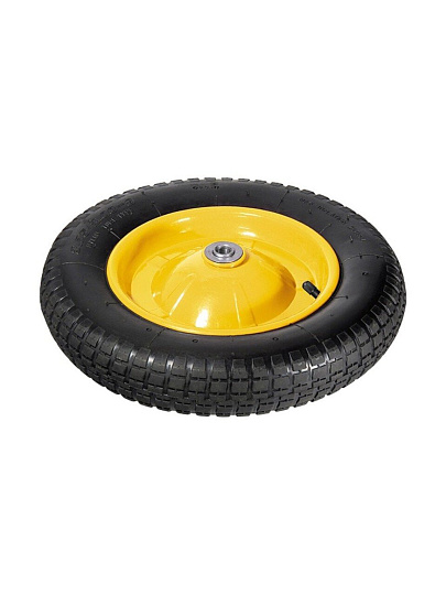 Колесо вн. диам. 16 мм, длина оси 94 мм, 3.25-8/3.00-8, втулка D16 мм, пневматическое, Palisad, 68943