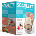 Чайник электрический Scarlett, SC-EK27G83, бежевый, 1.7 л, 2200 Вт, скрытый нагревательный элемент, стекло - фото 4