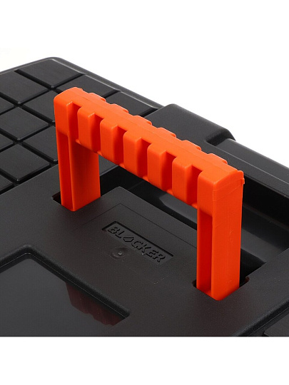 Ящик для инструментов, 18 '', 25х46х23.3 см, пластик, Techniker, черный, BR3748ЧР