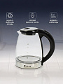 Чайник электрический Lofter, 1.8 л, с подсветкой, 1500 Вт, скрытый нагревательный элемент, вращающаяся подставка, стекло - фото 9