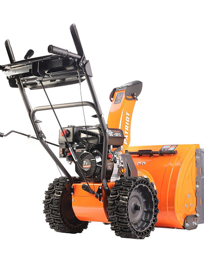 Снегоуборщик бензиновый, Patriot, PRO 7 KX, 7 л.с., 61х53 см, скорость 6 вперед/2 назад, ручной стартер