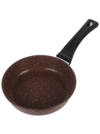 Сковорода литой алюминий, 20 см, антипригарное покрытие, Горница, Шоколад, с2051аш