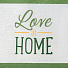 Кармашек текстильный «Love at Home» 2 отделения, 20х40 см, 3827147 - фото 4