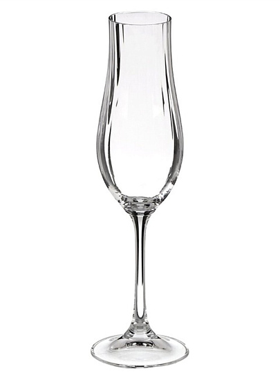 Бокал для шампанского, 200 мл, стекло, 2 шт, Bohemia, Vireo optic, 91L/1SJ95/0/00000/200-264