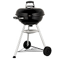 Гриль 540х530х880 мм, разборный, с крышкой, угольный, Weber, Compact Kettle, 1 221 004