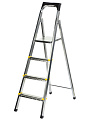 Стремянка 1 секция, 4 ступени, металл, 0.87 м, 150 кг, Amigo, ЛС1004 - фото 2