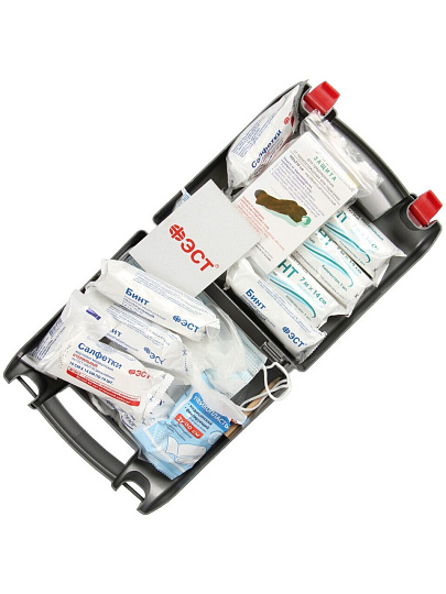 Аптечка для оказания первой помощи в ДТП, автомобильная, Салют, 3739