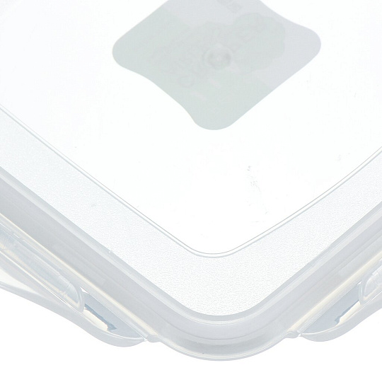 Контейнер пищевой пластик, 1.8, 1.3, 0.6, 0.25 л, 4 шт, квадратный, PET0555