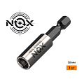 Адаптер для бит Nox, E6, 3х50 мм, магнитный, 1/4'', 1 шт, блистер - фото 2