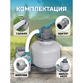 Фильтр-насос песочный для бассейна 11355 л/ч, подходит наполнитель 58475, Bestway, 58486BW - фото 16