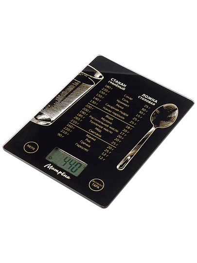 Весы кухонные электронные, стекло, Матрена, МА-189C, платформа, точность 1 г, до 7 кг кг, 110061