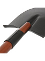 Лопата штыковая, сталь, 1.5х160х1200 мм, черенок дюралюминиевый, Kopper Tools, ФИ.091, дамская остроконечная - фото 3