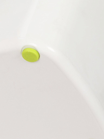 Подставка для столовых приборов, пластик, прямоугольная, 11х18х17 см, зеленая, MV19040