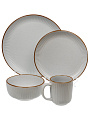 Сервиз столовый керамика, 16 предметов, на 4 персоны, Jewel, Камилла, ПС0002-15 - фото 2