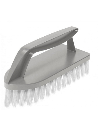 Щетка универсальная, пластик, 13.5 см, утюжок, серая, Homver, Etna, 221223135/03