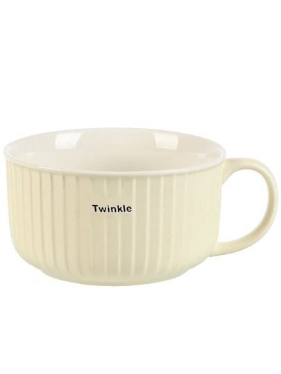 Бульонница керамика, 1050 мл, с ручкой, B060771, в ассортименте