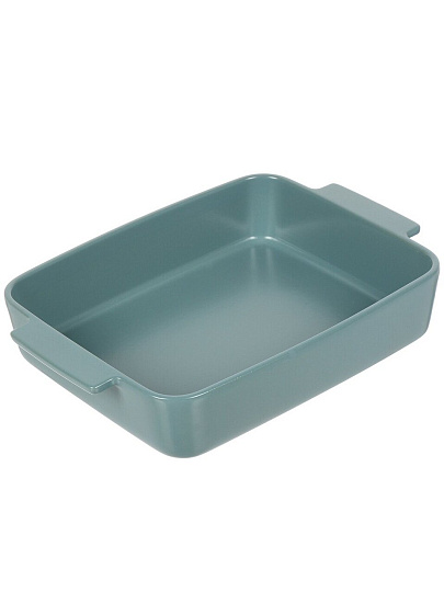Форма для запекания керамика, 38х26х6.5 см, 2.5 л, прямоугольная, Серая дымка, B010866
