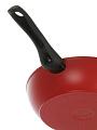 Сковорода литой алюминий, 26 см, антипригарное покрытие, Гурман, Fresh red, индукция, ГМ2601Фк - фото 4