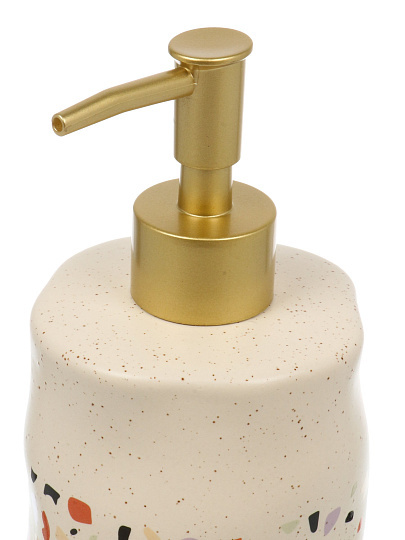 Дозатор для жидкого мыла Мозаика, керамика, 7.7x11/17 см, BCE3075AA-LD