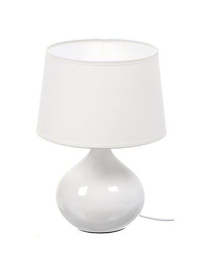 Светильник настольный E14, белый, абажур белый, RL-TL010