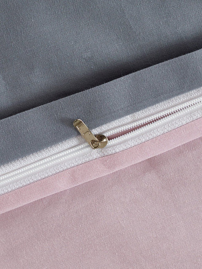 Постельное белье евро, простыня 230х250 см, 2 наволочки 70х70 см, 2 наволочки 50х70 см, пододеяльник 200х220 см, Karteks, сатин, SK013