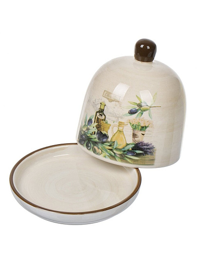 Контейнер пищевой для лимона доломит, 9х9.5 см, Daniks, Левадия