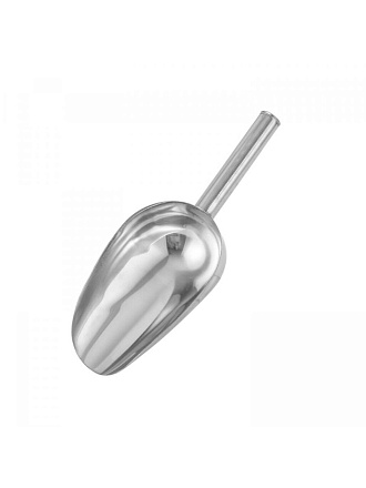 Совок для сыпучих продуктов, нержавеющая сталь, 500 мл, средний, Катунь, AST-005-СС-10