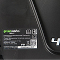 Газонокосилка электрическая, Greenworks, GLM1241, 41 см, 50 л, 25-80 мм, 3500 об/мин, 2505207 - фото 11