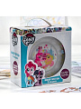 Набор детской посуды стекло, 3 шт, My Little Pony, кружка 250 мл, салатник 13 см, тарелка 19,5 см, MLPS3G-1 - фото 9