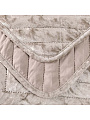 Покрывало евро, 220х240 см, 100% полиэстер, стеганое, Silvano, Pascal, бежевое - фото 2
