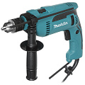 Дрель ударная, Makita, HP1640, ключевая, 16 мм, 680 Вт, с реверсом, 1 скорость