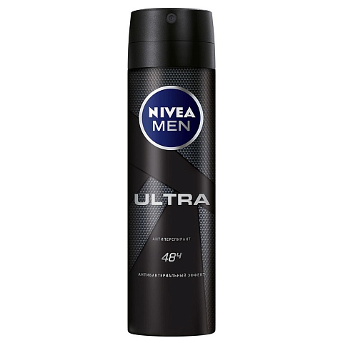 Дезодорант Nivea, Ultra, для мужчин, спрей, 150 мл
