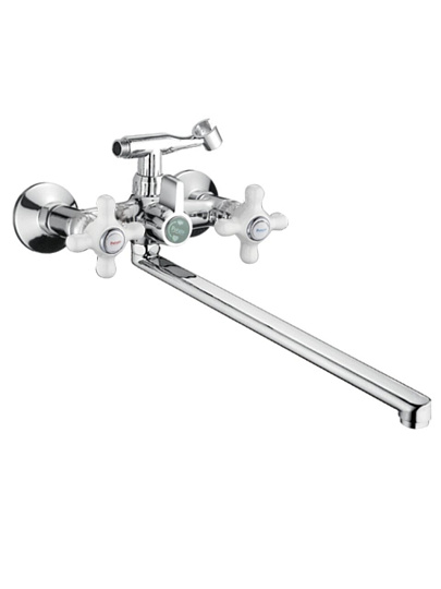 Смеситель для ванны, Potato, с кран-буксой, хром, P2363