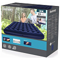 Матрас надувной Bestway, 203х183х22 см, 67004/030443BW, без насоса, флокированный, ортопедический, особопрочный, 300 кг - фото 5