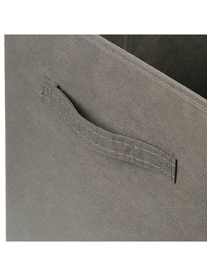 Кофр для хранения, складной, 31х31х31 см, спанбонд, с ручкой, с ручкой, в ассортименте, П-183-313131