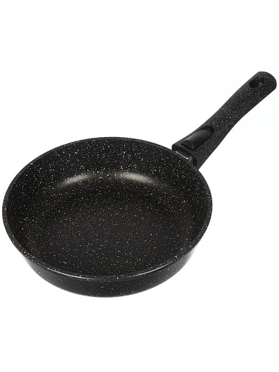 Сковорода литой алюминий, 24 см, антипригарное покрытие, Горница, Гранит Induction, съемная ручка, индукция, Ис2453аг