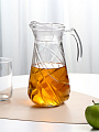 Кувшин стекло, 1.8 л, с крышкой, Сетка, Y4-11027, прозрачный - фото 2