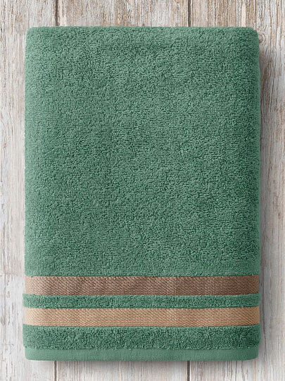 Полотенце банное 50х90 см, 100% хлопок, 400 г/м2, Исландия, Самойловский текстиль, эвкалипт, Россия