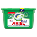 Капсулы для стирки Ariel, Pods Все-в-1 Горный родник, 12 шт, капсула 28.8 г