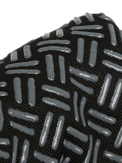 Набор кухонный 2 шт, варежка 30х17 см, прихватка 17.5х17.5 см, 100% полиэстер, черный, B180067